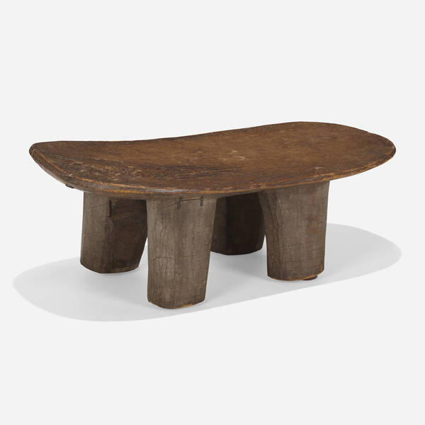 Senufo. Low stool. 20th century,