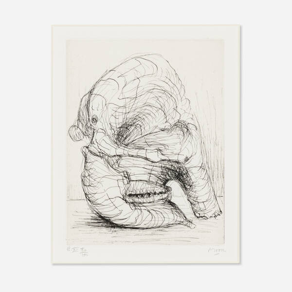 Henry Moore 1898–1986. Elephant