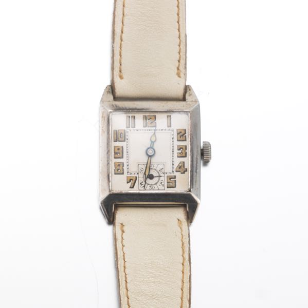 ORATOR 1930S STERLING CASED WRISTWATCH