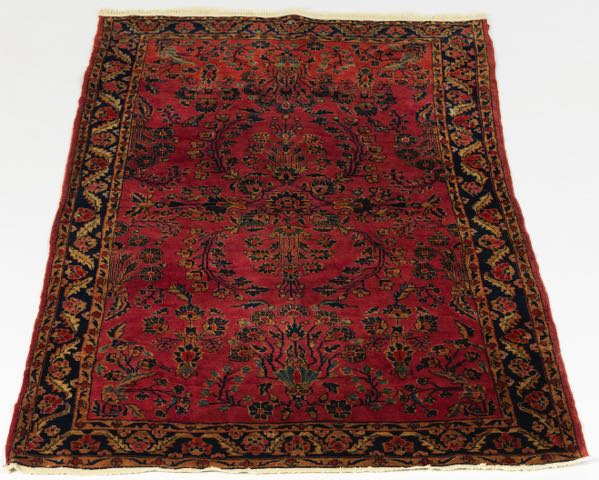 ANTIQUE SAROUK MOHAJERN CARPET  3cbce4