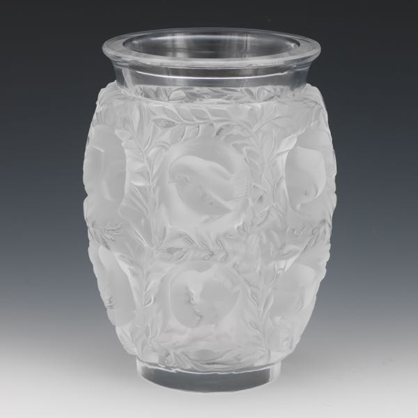 LALIQUE BAGATELLE VASE 6 ¾" x