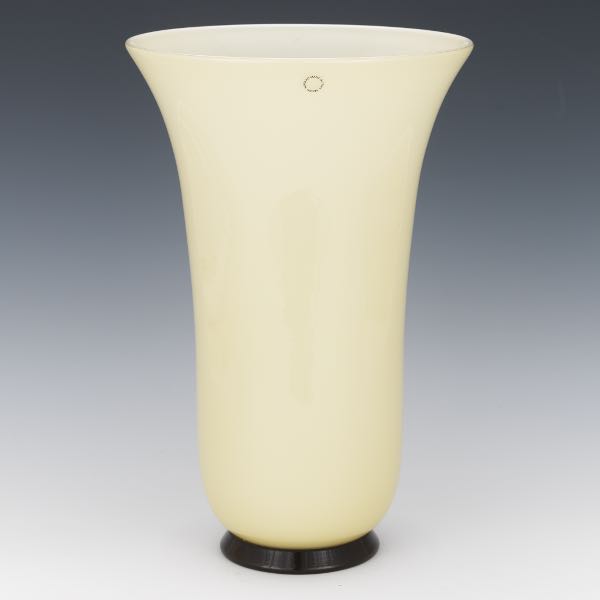 VENINI MURANO LARGE GLASS VASE 3cbe09