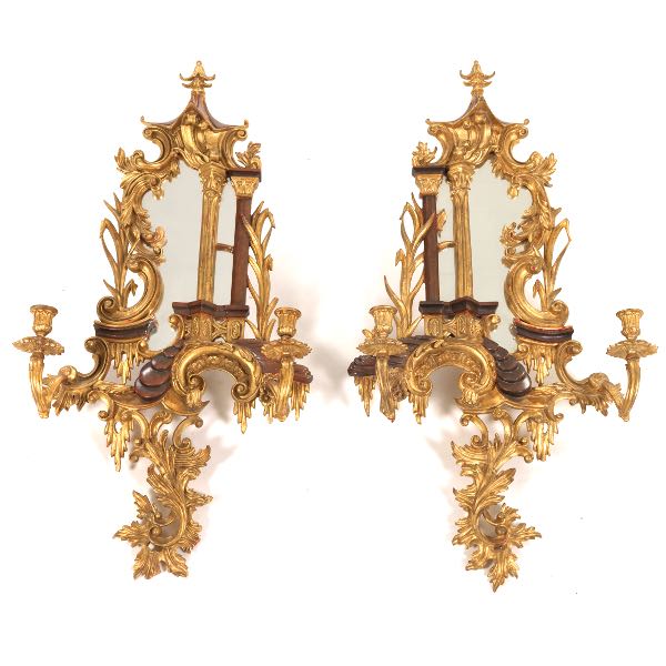 PAIR OF CHINOISERIE GEORGE III 3cbe17