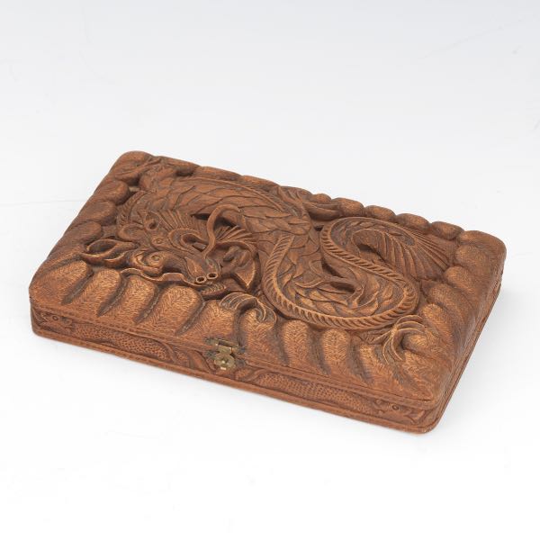 SCANDINAVIAN CARVED WOOD DRAGON