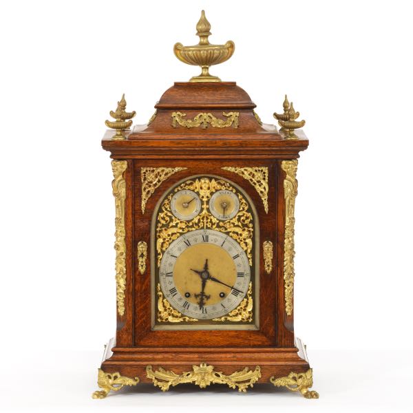 LATE 19TH CENTURY GERMAN BRACKET CLOCK