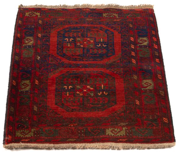 AFGHAN ALL WOOL CARPET    3cbf26