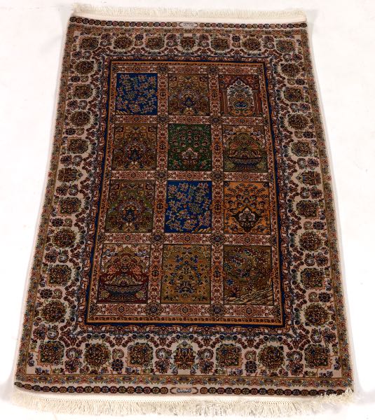 TURKISH BAMBOO SILK SIGNED CARPET 3cbf24