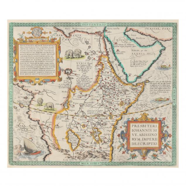 ORTELIUS S MAP OF AFRICA Abraham 3cbfe8