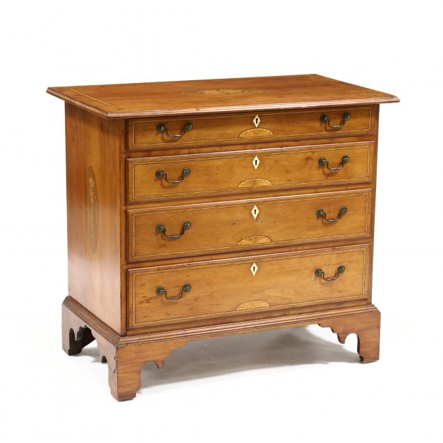 NEW ENGLAND CHIPPENDALE INLAID