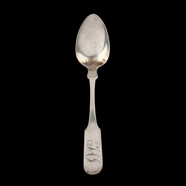 A NORTH CAROLINA COIN SILVER SPOON,