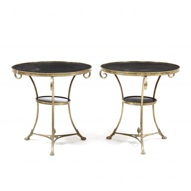 PAIR OF NEOCLASSICAL STYLE BRASS 3cc0d0