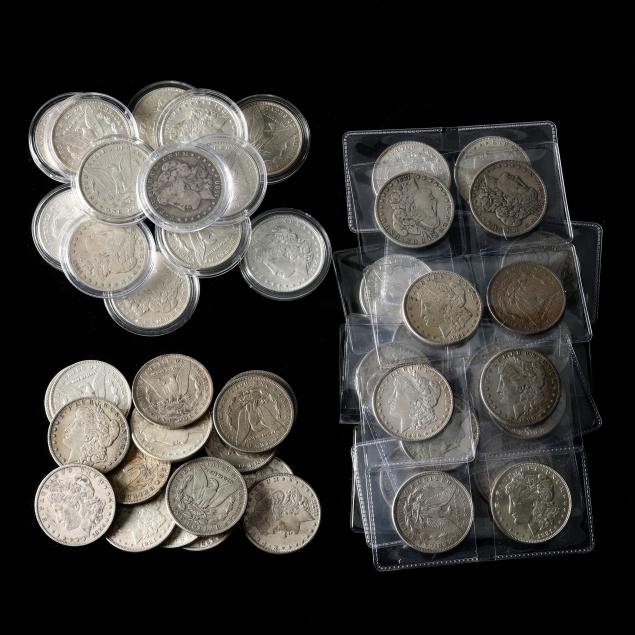 INVESTOR S LOT OF FIFTY 50 MORGAN 3cc14b