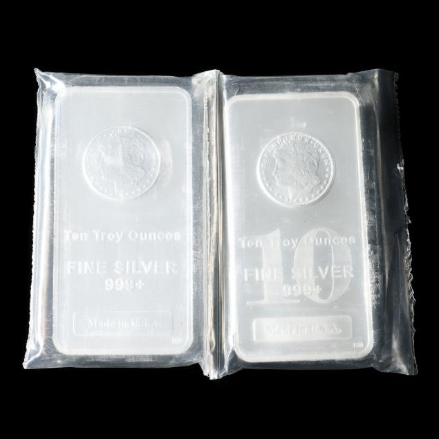 TWENTY TROY OUNCES OF .999 FINE SILVER