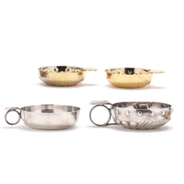 COLLECTION OF FOUR CONTINENTAL SILVER-PLATED