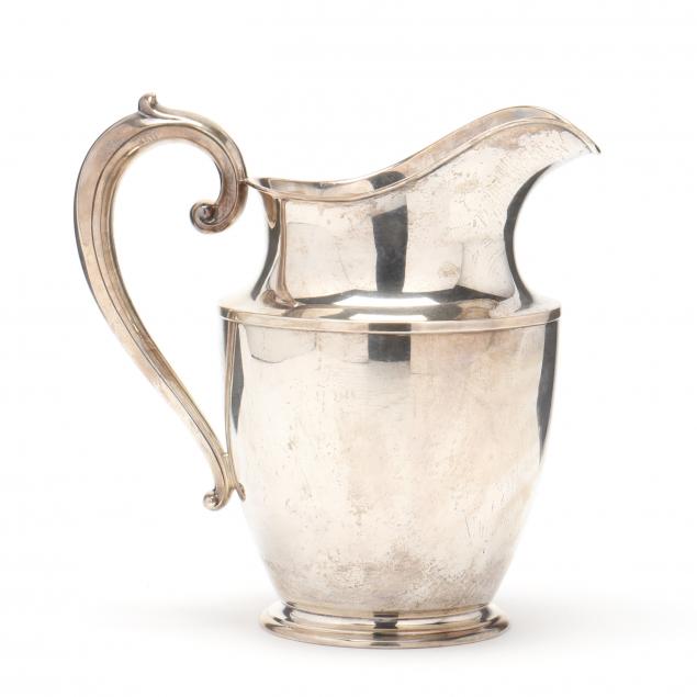 A WALLACE STERLING SILVER WATER PITCHER