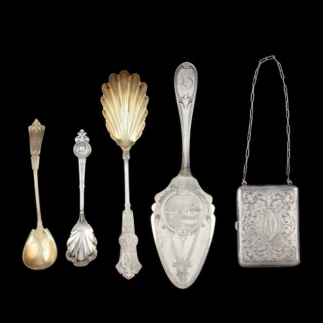 GROUP OF ASSORTED AMERICAN SILVER