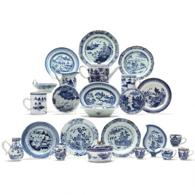 ASSORTMENT OF CHINESE EXPORT CANTON