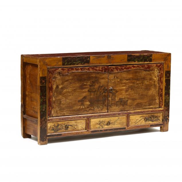 SOUTHEAST ASIAN LACQUERED CABINET 3cc2d0