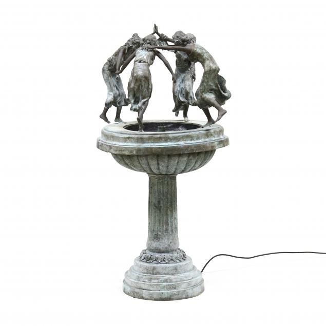 CLASSICAL STYLE BRONZE GARDEN FOUNTAIN 3cc32c