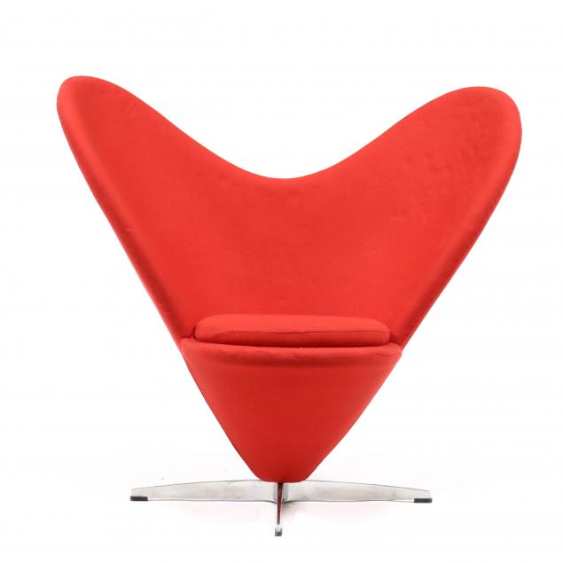 AFTER VERNER PANTON, HEART CHAIR