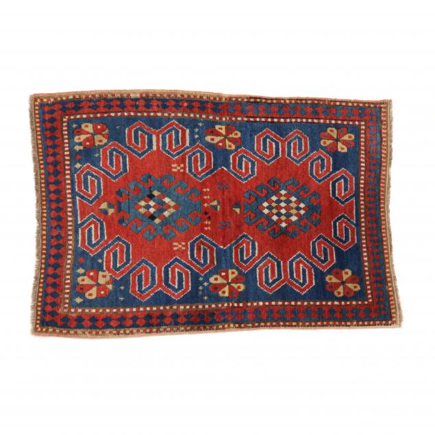 CAUCASIAN AREA RUG Wool the two 3cc533