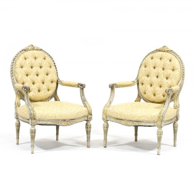 PAIR OF VINTAGE LOUIS XVI STYLE 3cc605