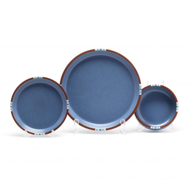 DANSK MESA SKY BLUE CERAMIC DINNERWARE 3cc675