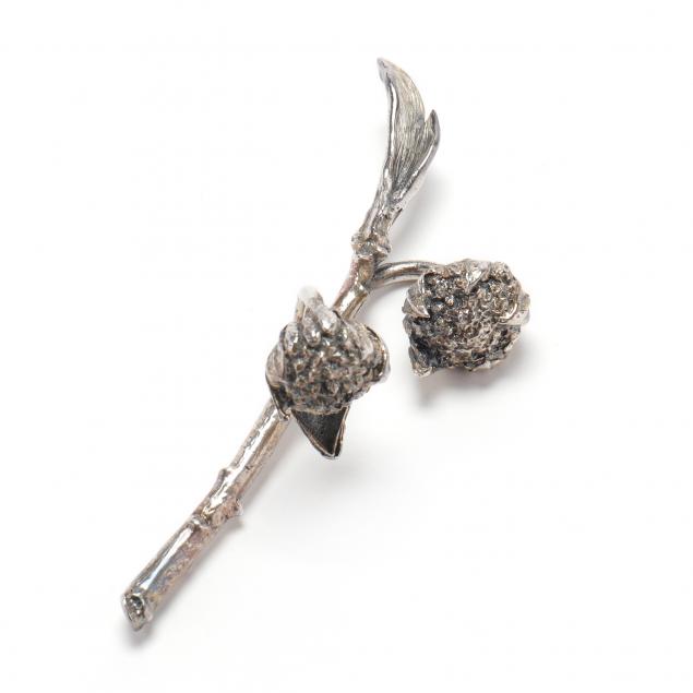 MARY'S GARDEN STERLING SILVER CHAMPAGNE