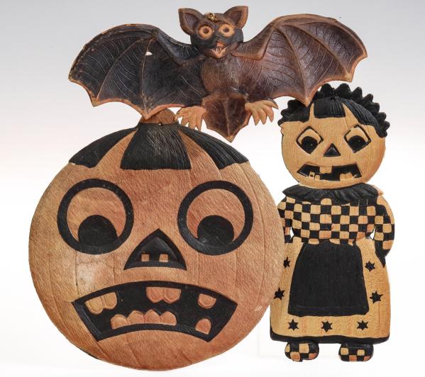 DIE-CUT EMBOSSED HALLOWEEN DECORATIONS