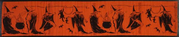 FRAMED VINTAGE HALLOWEEN MOTIF 3cc9b6