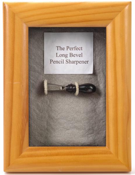 EARLY PATENTED PENCIL SHARPENER: