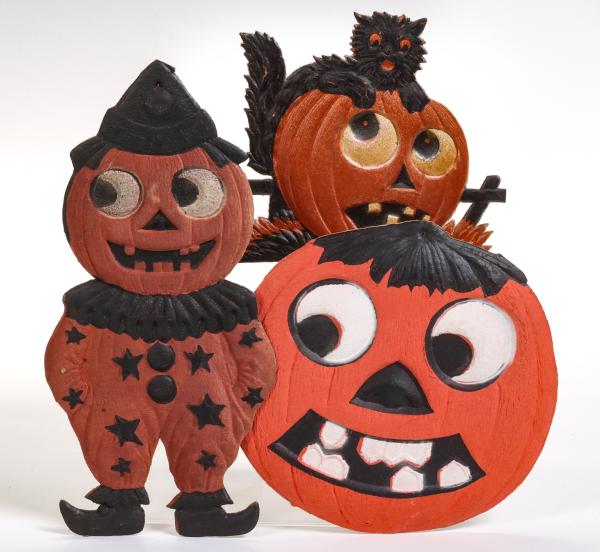 DIE-CUT EMBOSSED HALLOWEEN DECORATIONS