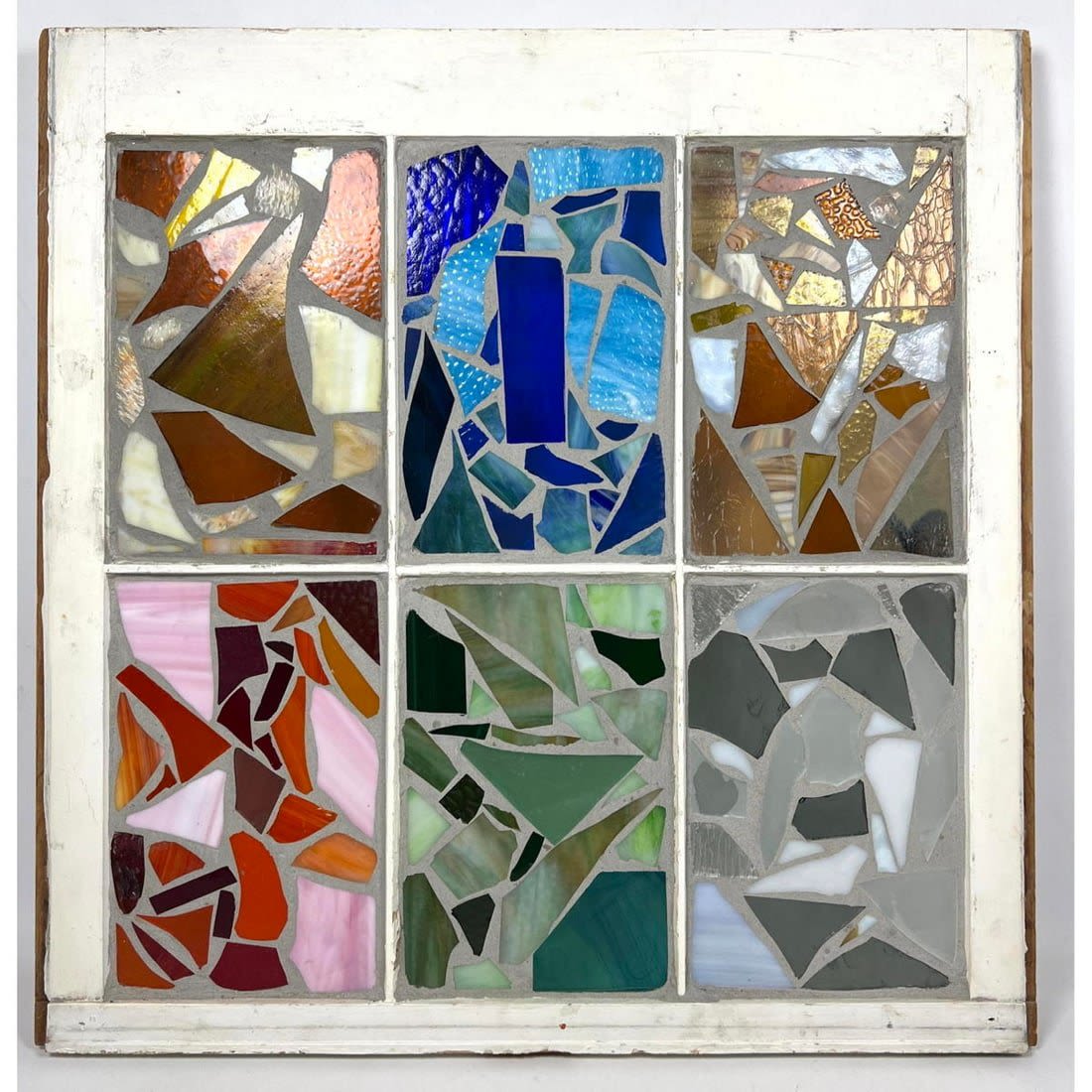 SUE M Stained Glass Mosaic in Old 3cf199