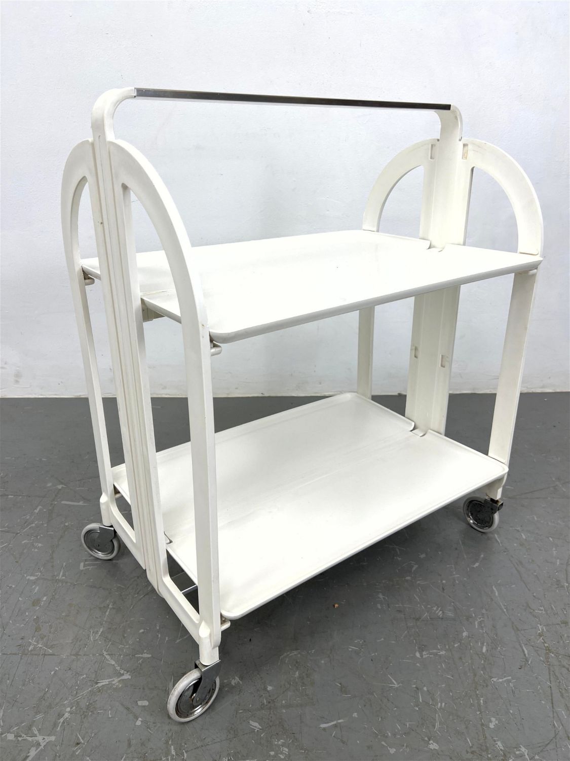 Heller Style Folding Bar Cart Server