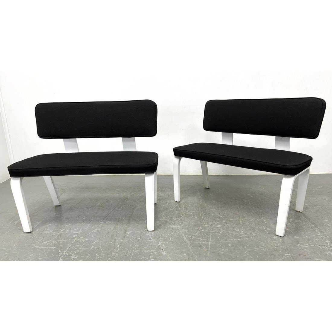 Pair Thonet Bent Wood Benches with 3cf26b