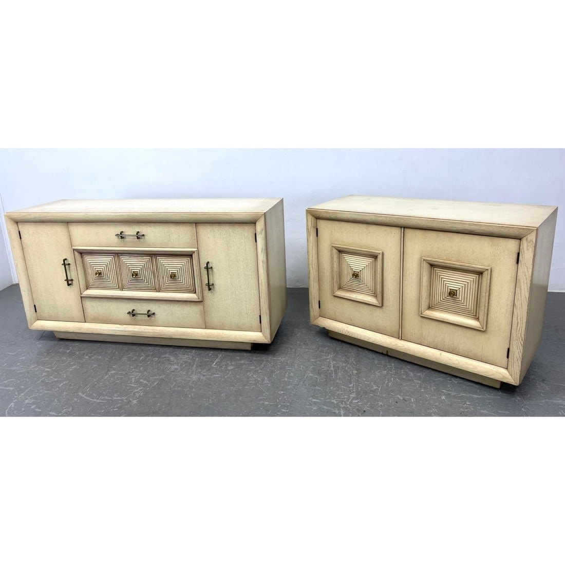 2pcs Mid Century Modern Server