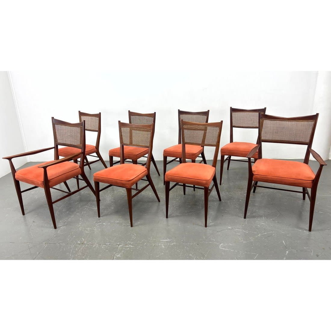 Set 8 Paul McCobb Dining Chairs  3cf2a2