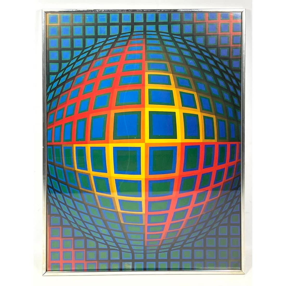 Victor Vasarely Vega 1 Color Print  3cf35f