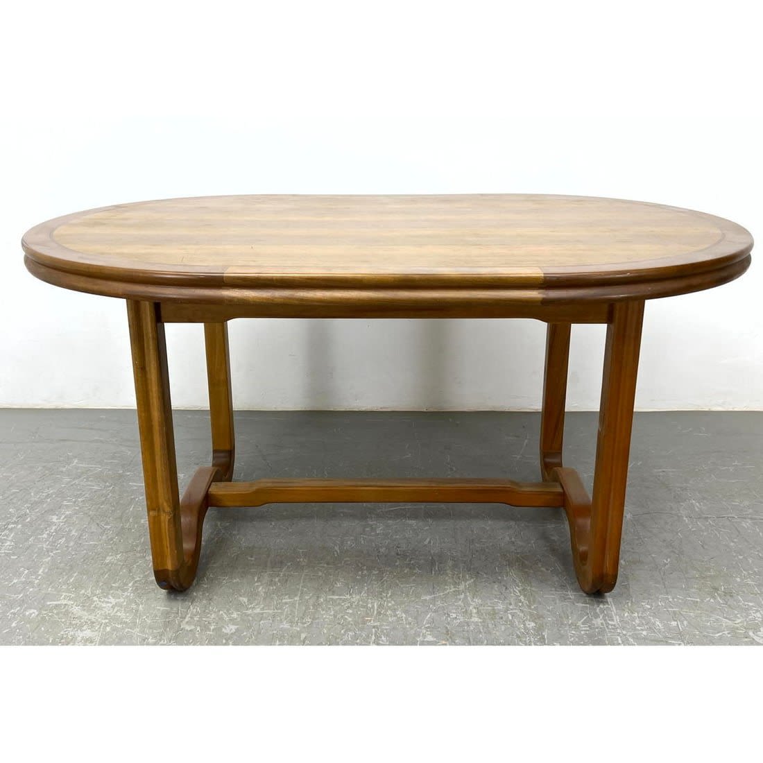 Modern Wood Dining Table Banded 3cf3b2