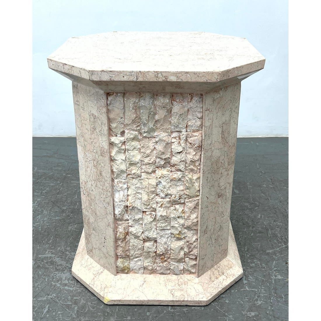 Travertine Marble Octagonal Display