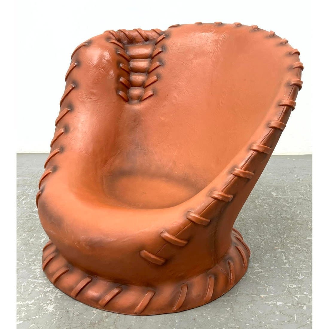 Molded Plastic Baseball Glove Form