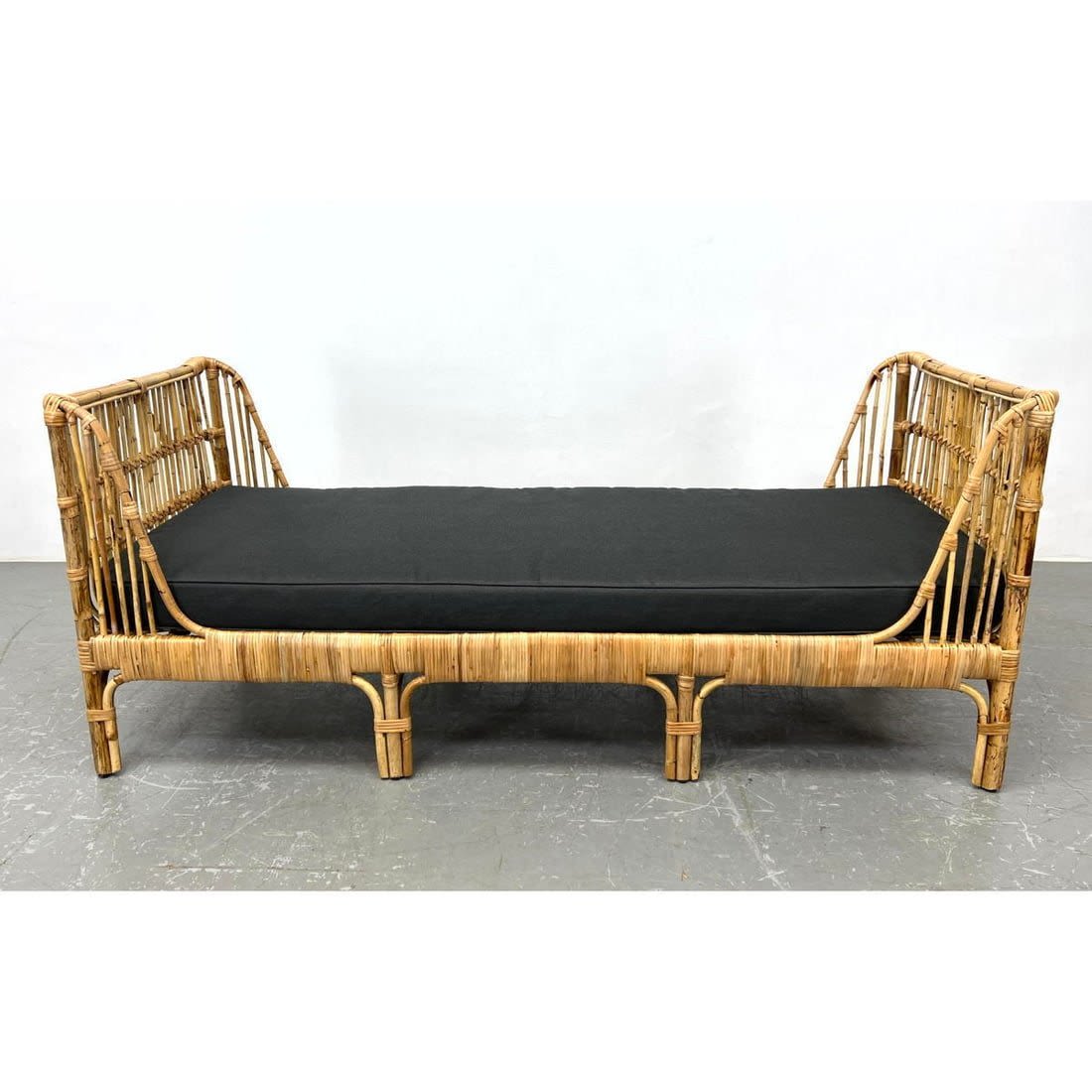 Bamboo Rattan Daybed Sofa Wrapped 3cf4cb