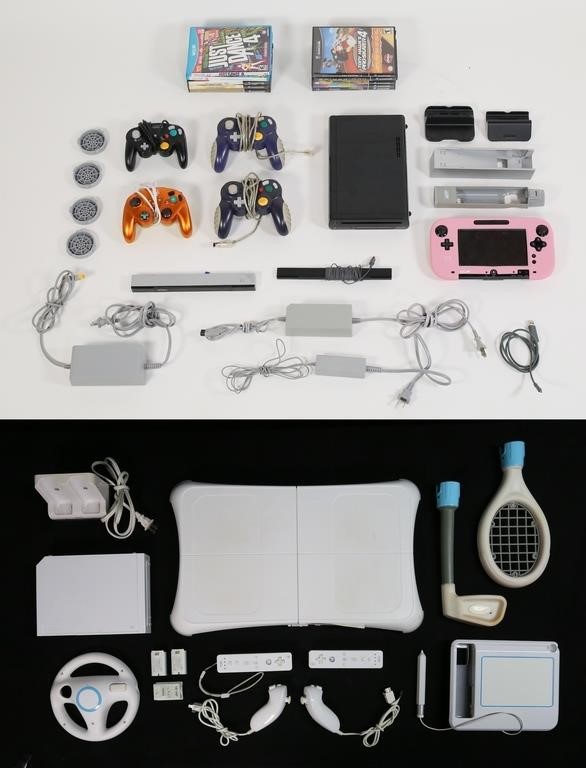 NINTENDO WII, WII U, ACCESSORIES AND