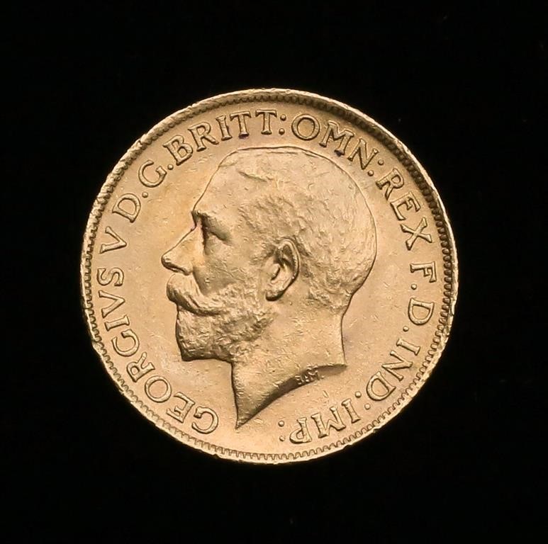 GOLD SOVEREIGN COIN 1912 KING GEORGE1912 3cf719