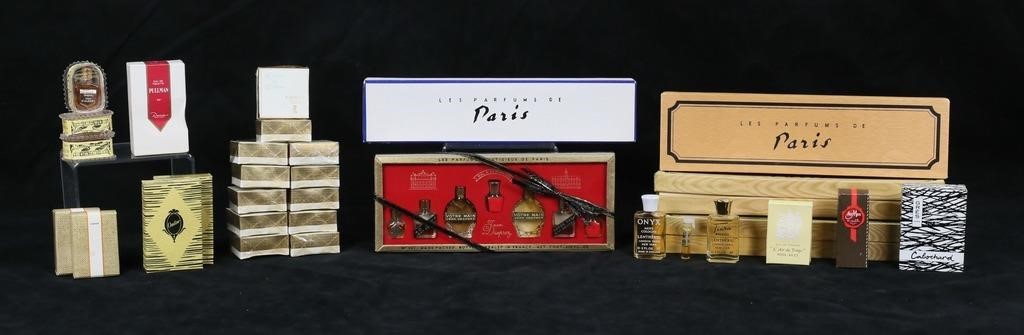 LOT OF FRENCH PERFUME SAMPLES & SETSLot