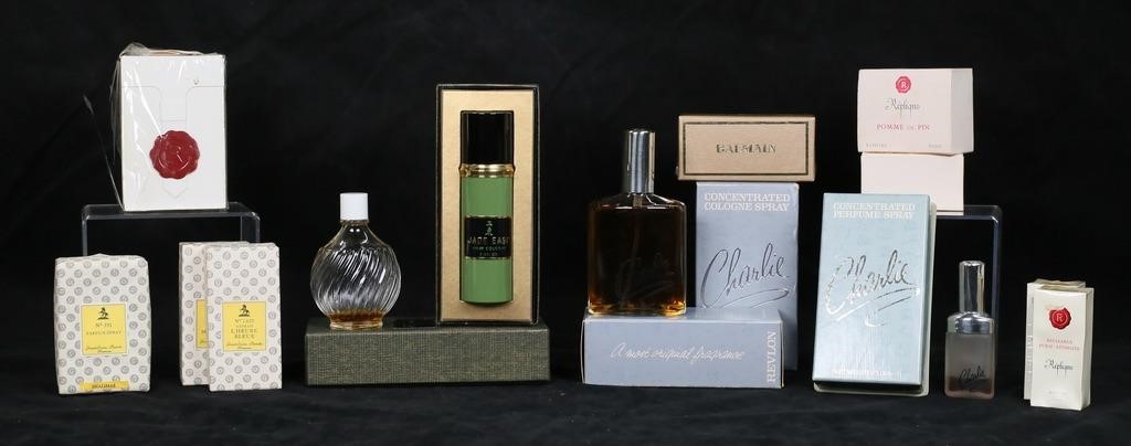 LOT OF VINTAGE DESIGNER PERFUME & COLOGNELot