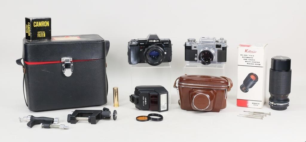 CAMERA LOT INCLUDING ZEISS IKON 3cf80b