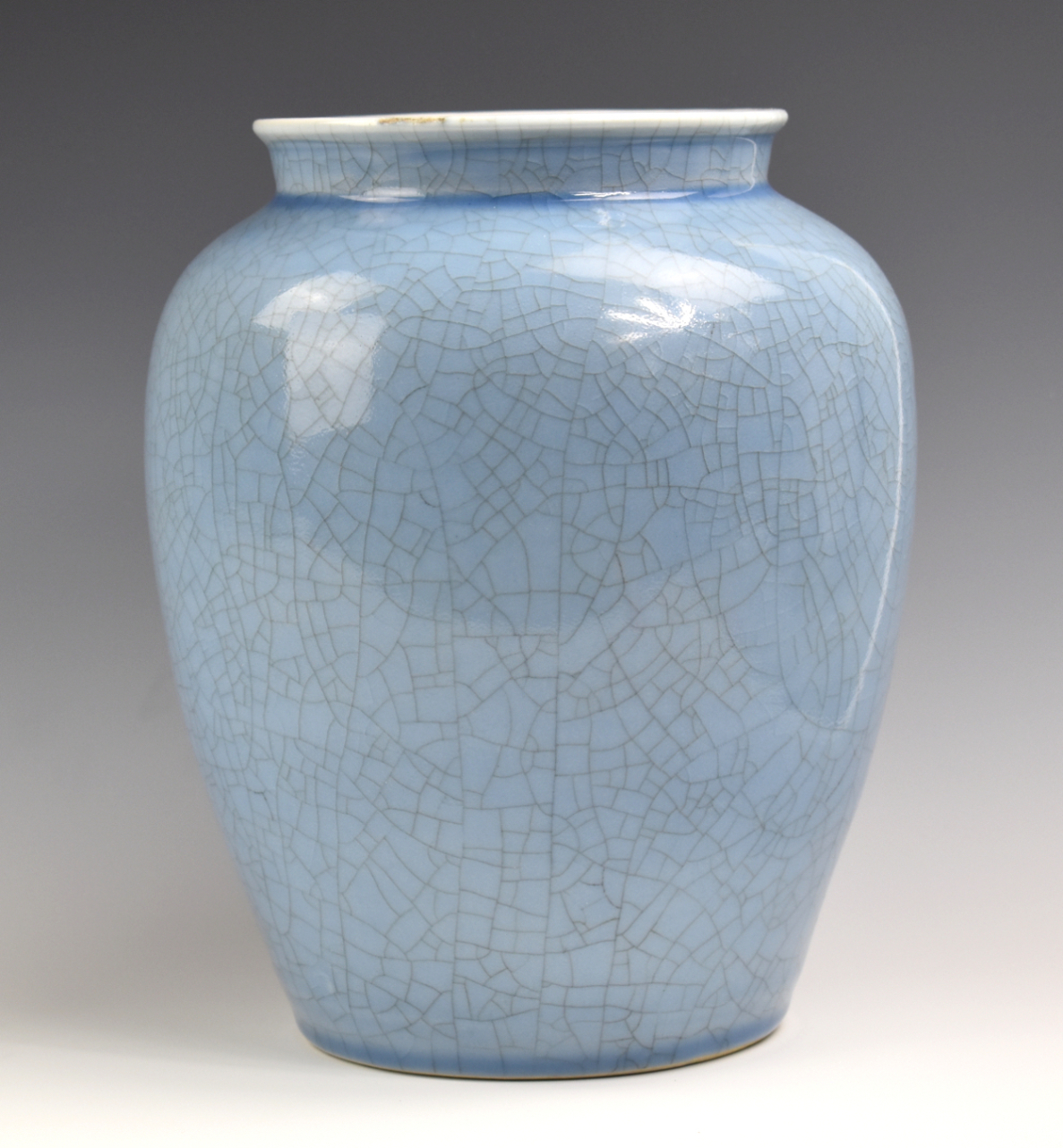 LARGE CHINESE CLAIR DE LUNE GLAZED