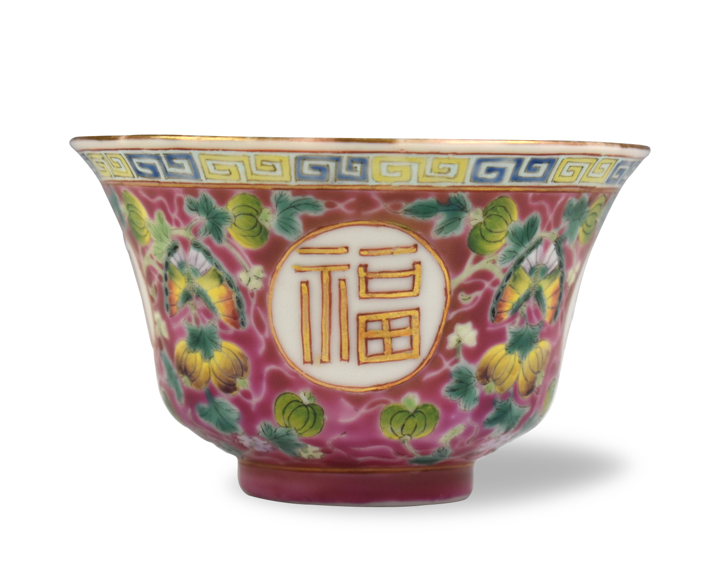 CHINESE RUBY GROUND FAMILLE ROSE 3cf8e8