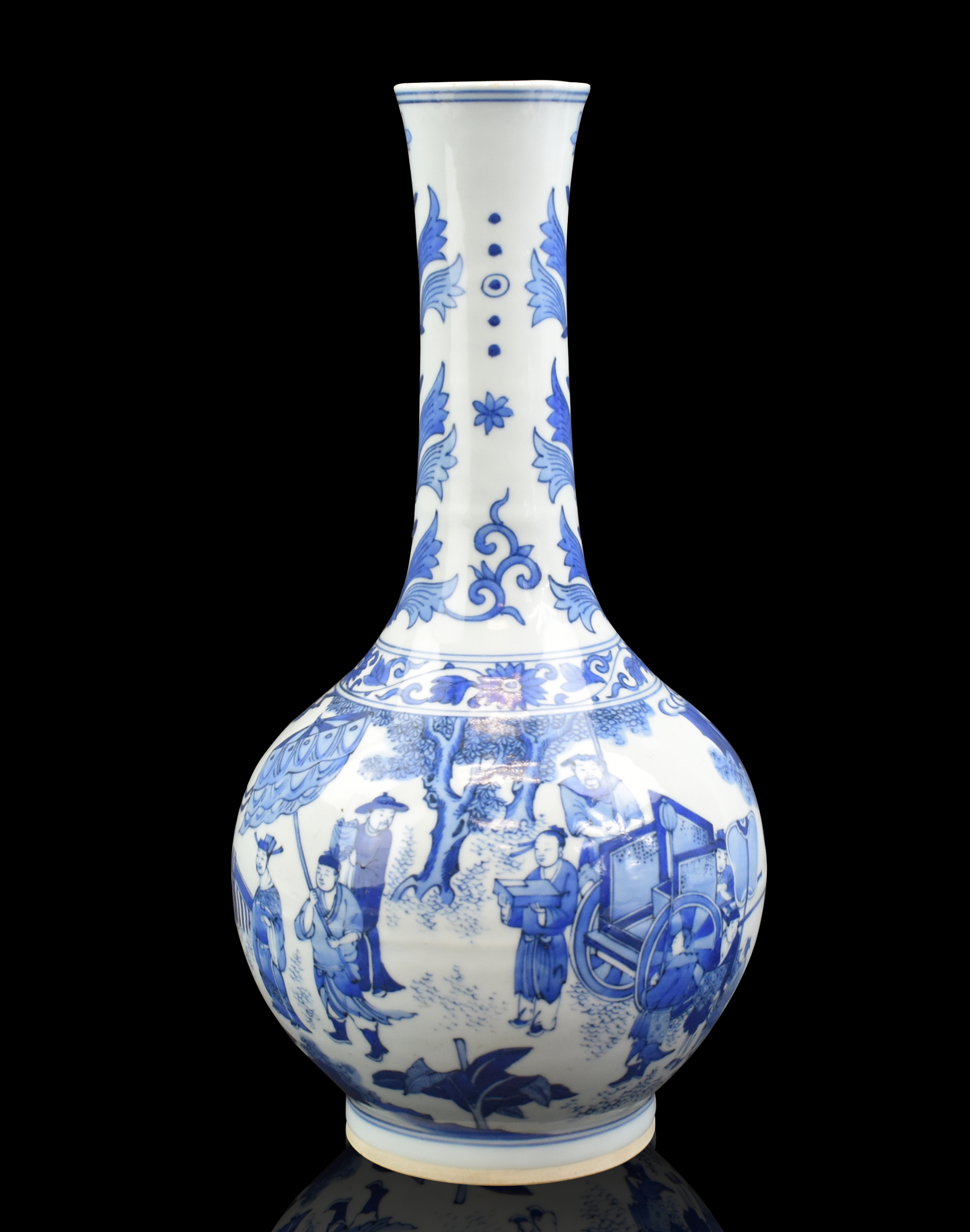 CHINESE BLUE WHITE FIGURAL  3cf8fe